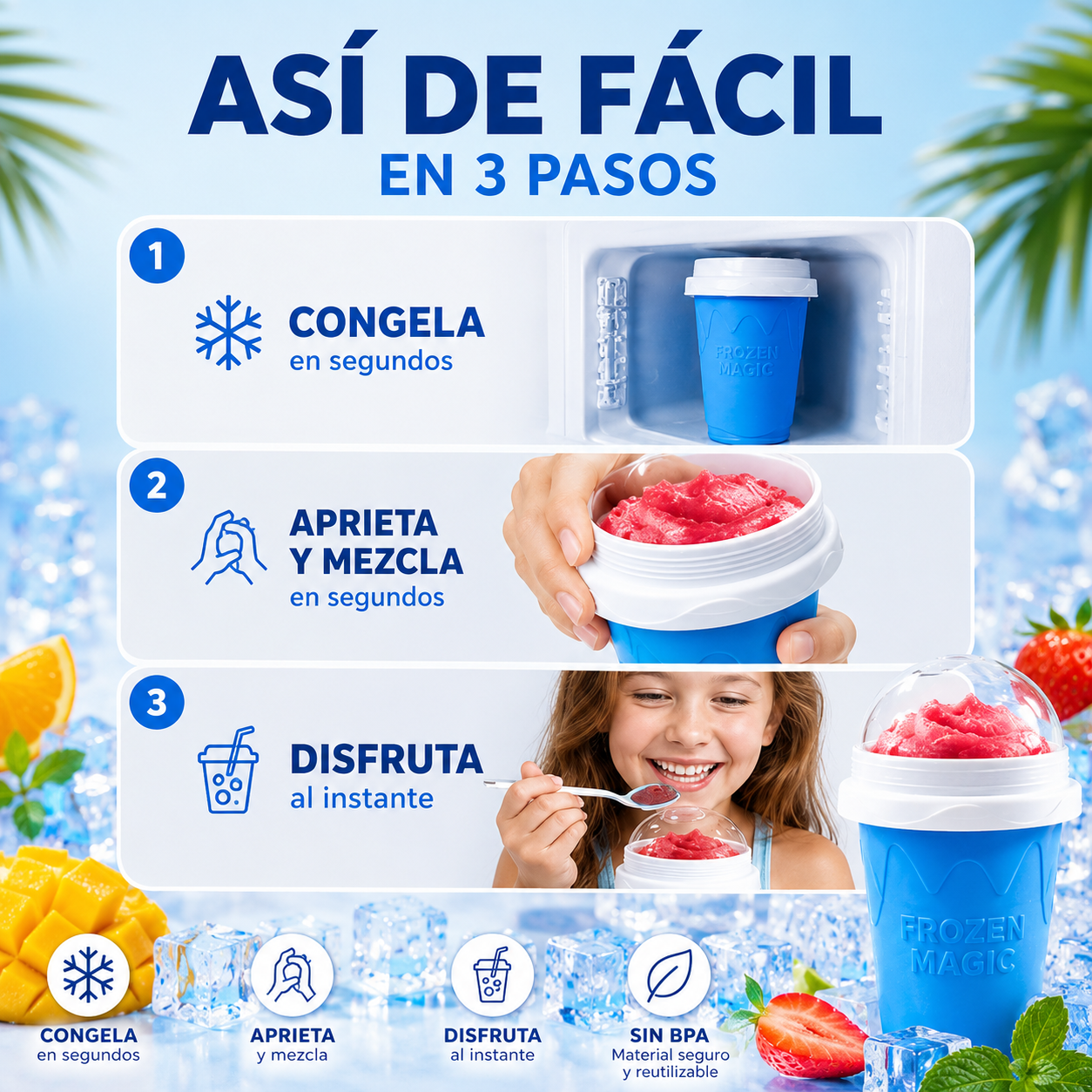 Sunchill Magic™ - Granizados Instantáneos