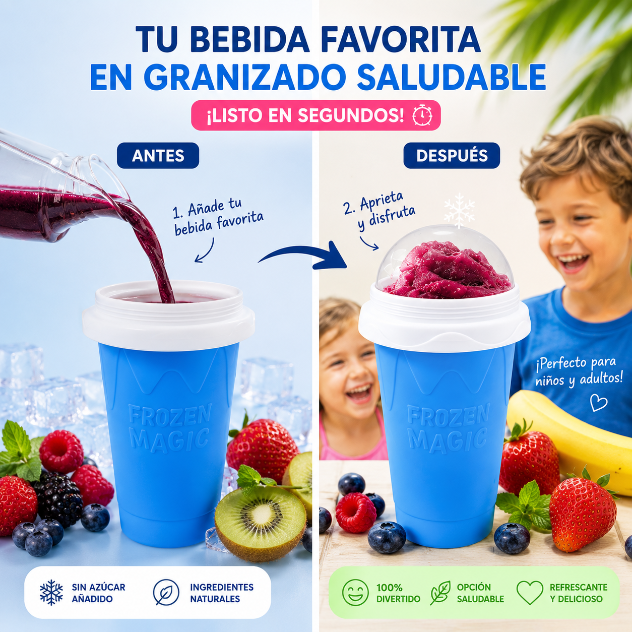 Sunchill Magic™ - Granizados Instantáneos