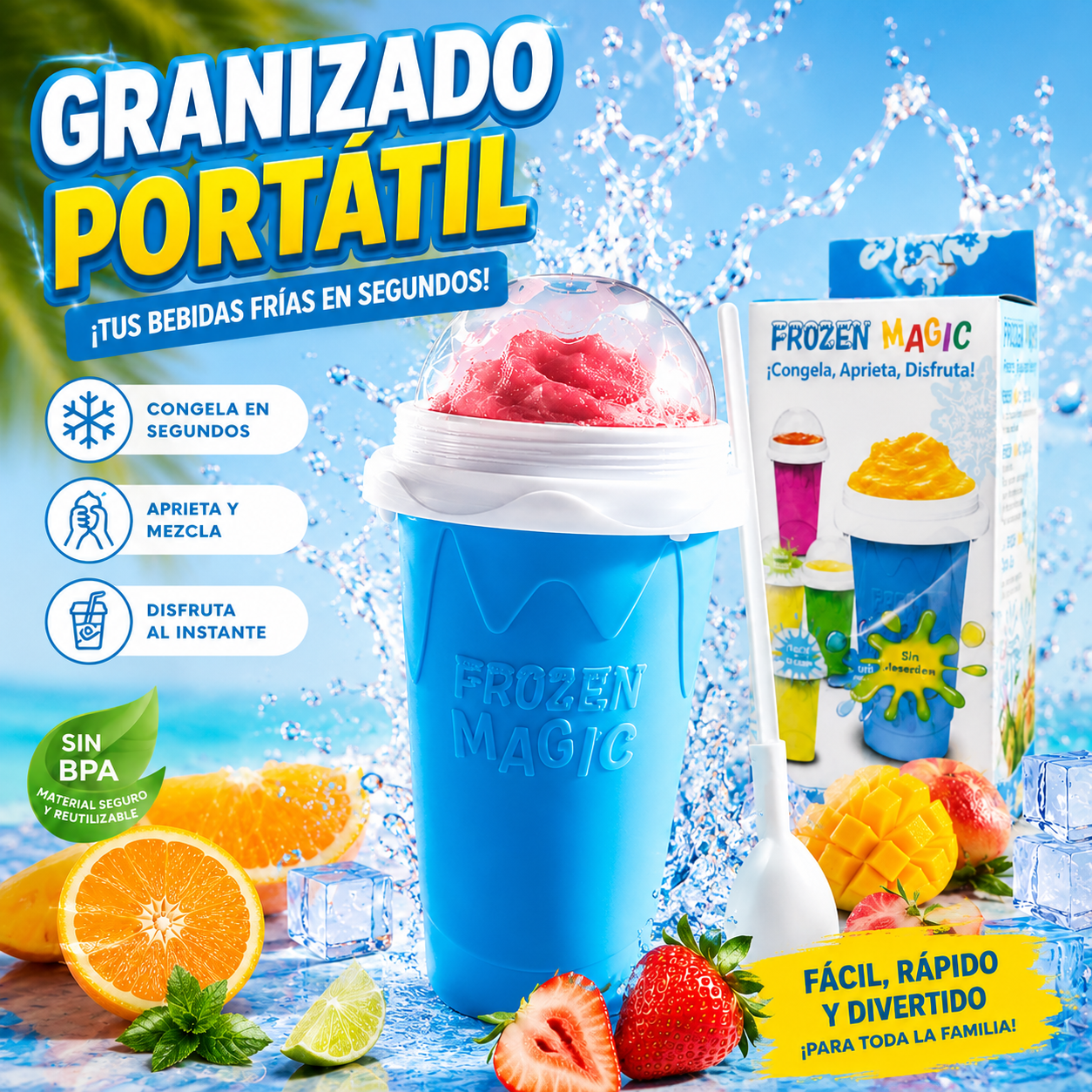 Sunchill Magic™ - Granizados Instantáneos